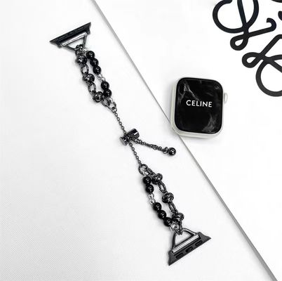 Pulseira de relógio de metal de aço inoxidável para Apple Watch Band 38 40 41 42 44 45mm